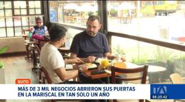 En apenas doce meses, esta emblemática zona del centro-norte de Quito muestra signos de recuperación con una masiva apertura de locales. Un reportaje de Brigette Mancheno