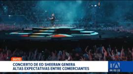 Este sábado, Quito será el escenario del concierto del artista británico Ed Sheeran. El gremio gastronómico y de hospedaje tienen altas expectativas. Un reportaje de Brigette Mancheno