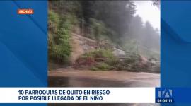 La Secretaría Nacional de Gestión de Riesgos activó los protocolos preventivos en la provincia frente al previsto incremento de las precipitaciones. Un reportaje de Brigette Mancheno