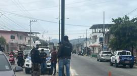 Falleció el policía que fue baleado en un ataque armado en Sucre, Manabí,