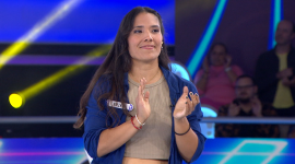 Erika Muñoz la líder que tumbo a todos sus openentes en ¡Ahora Caigo! Nadie se salva
