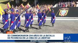 El acto castrense contó con la asistencia de las máximas autoridades de las cinco funciones del Estado, así como de la Fiscalía, Contraloría y Judicatura.