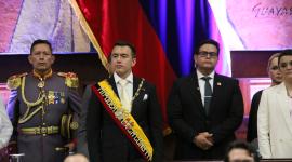 El presidente Daniel Noboa se refirió a la ampliación del Metro de Quito en su Informe a la Nación.