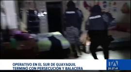El operativo de la Policía Nacional dejó además armas decomisadas y dos heridos; los uniformados investigan una presunta disputa entre las bandas Los Lobos y Mafia 18. Un reportaje de Astrid Singre