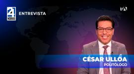"Fue un discurso ausente de autocrítica y con omisiones", comentó César Ulloa, politólogo, sobre el Informe a la Nación de Daniel Noboa.
