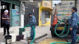 Los cortes de agua en Quito son ocasionados por bajos niveles en tanques de abastecimiento.