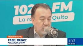 El Alcalde de Quito reaccionó a las daclaraciones de Noboa sobre el Metro. Señaló que el Gobierno debería aportar con al menos el 50% del financiamiento. Un reportaje de Stephany Paz