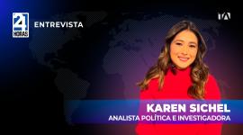 "Lo que pasa con Aquiles Álvarez es tortura y persecución digna de un régimen autoritario", sañaló Karen Sichel, analista política e investigadora, sobre el tratamiento judicial en Ecuador.