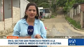 Los habitantes del sector San Francisco denuncian vivir bajo la presión de las mafias. Alertan de la presencia de encapuchados en moto en la zona. Un reportaje de Catalina García
