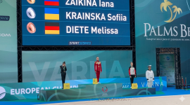 El silencioso gesto de una gimnasta ucraniana que marcó el Europeo de Gimnasia
