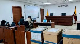 La audiencia de vinculación del caso Goleada se desarrolló, este viernes 29 de mayo de 2026, en el Complejo Judicial Norte de Quito.