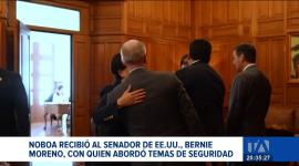 El encuentro presidencial giró en torno al fortalecimiento de la cooperación militar con el Ecuador.