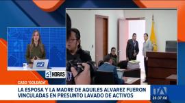 Fiscalía solicitó presentación periódica para la madre del alcalde y prohibición de salida del país para su esposa.