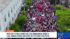 Con más de 41 millones de ciudadanos habilitados y el despliegue de 15.000 observadores, el país vecino define su rumbo político entre 14 postulantes. Un reportaje de Susana Landívar