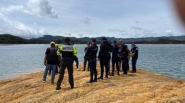 Luego de más de 120 horas continuas de búsqueda, el día de ayer en horas de la noche fue ubicado el cuerpo sin vida de la persona desaparecida en el embalse Peñol – Guatapé.