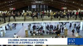 Con más del 99% de las mesas escrutadas, Colombia confirmó la segunda vuelta para elegir presidente. Los comicios serán el domingo 21 de junio. Un reportaje de Estefanía Vaca