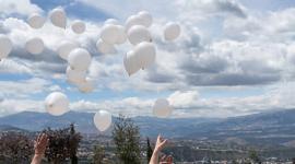 Familiares de Luis Alarcón realizaron un homenaje en el cementerio por su cumpleaños 38.