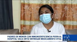 Una familia de escasos recursos económicos solicita la intervención urgente de las autoridades de salud para la dotación de Inmunoglobulina. Un reportaje de Nathalie Jiménez