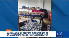 La Agencia Metropolitana de Control (AMC) intervino dos centros de rehabilitación que operaban en condiciones insalubres y de extrema precariedad. Un reportaje de Mishell Villacís