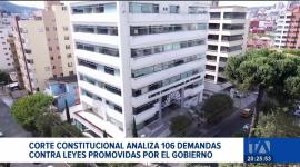 Los recursos presentados en la Corte apuntan a normas aprobadas en la Asamblea; reformas al Cootad acumulan la mayoría.