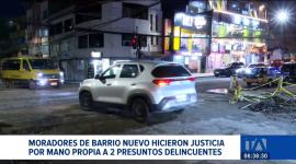 La comunidad del sector interceptó a dos jóvenes señalados por delinquir en Barrio Nuevo. La Policía tomó custodia de los adolescentes. Un reportaje de Nathalie Jiménez