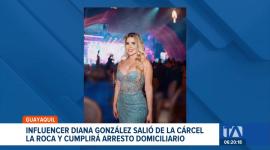 La Corte de Justicia del Guayas sustituyó la prisión preventiva de la procesada, quien permanecía recluida en la cárcel de La Roca investigada por extorsión.