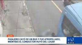 Un ciudadano se recupera tras ser atropellado por una unidad de transporte público. El chofer abandonó el automotor tras el siniestro. Un reportaje de Juan Miguel Rodríguez