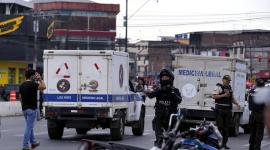 Luego de las pericias correspondientes, las autoridades entregaron a los familiares los cuerpos de los ocho jóvenes de Daule, encontrados dentro de sacos de yute.