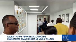 La vicealcaldesa Laura Yagual asumió el cargo por 44 días y garantizó la continuidad de los servicios y la obra pública.