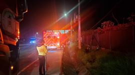 Un motociclista falleció en la av. Simón Bolívar, a la altura de la Ruta Viva, este viernes 5 de junio.