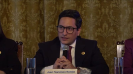 Juan Francisco Román ha desempeñado varios cargos en el gobierno de Daniel Noboa.