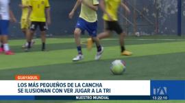 A pocos días de que inicie la cita de la FIFA 2026, los más pequeños se preparan para alentar a la selección. Un reportaje de Ericka Vera