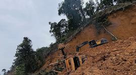 Se habilita el tránsito vehicular en el km 92 de la vía Alóag - Santo Domingo