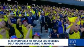 Los negocios incrementan significativamente sus ventas durante los días previos al inicio de la Copa del Mundo.