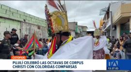 Delegaciones de varias provincias del país recorrieron las principales calles del centro de la ciudad de Cotopaxi.