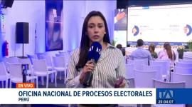 Ipsos y Datum reportan una mínima diferencia entre Keiko Fujimori y Roberto Sánchez al cierre de la votación. Un reportaje de Belén Merizalde