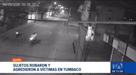 Un violento asalto encendió las alarmas de Tumbaco. Los delincuentes golpearon a las víctimas para quitarles sus pertenencias. Un reportaje de Juan Miguel Rodríguez