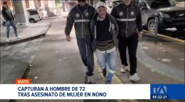 La Policía detuvo en menos de 24 horas a un hombre de 72 años señalado como el responsable del crimen en la parroquia de Nono.