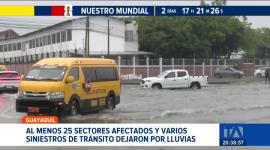 El Inamhi mantiene activa la alerta nacional por precipitaciones con tormentas eléctricas hasta este miércoles. Un reportaje de Ericka Vera