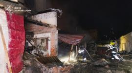 Un edificio quedó destruido tras un ataque ruso a Irán.
