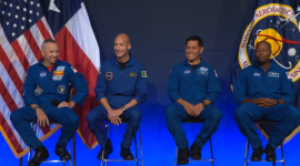 La NASA presenta a los cuatro astronautas de Artemis 3