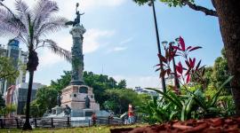 El emblemático parque Centenario, en el centro de Guayaquil, permanecerá cerrado al público durante una semana por trabajos de mantenimiento.