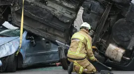 Un siniestro de tránsito se registró en la vía Durán-Yaguachi, este miércoles 10 de junio de 2026
