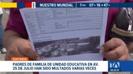 Padres de familia denuncian afectaciones económicas por multas emitidas a través de cámaras de tránsito. Aseguran que se estacionan por instantes para retirar a sus hijos. Un reportaje de Jazmín Solís