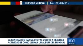 La recolección e intercambio de cromos físicos se convierte en el fenómeno del momento para niños y jóvenes, logrando su desconexión del mundo digital. Un reportaje de Ricardo Cruzatty