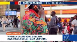 El pasaje de ida y vuelta en el tren especial al estadio Nueva York / Nueva Jersey se incrementó de 13 a casi 90 dólares. Un reportaje de Alcibíades Onofre