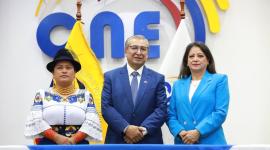 El CNE designó nuevas autoridades durante una sesión del Pleno, este jueves 11 de junio de 2026.