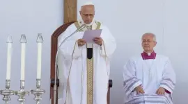 El Papa oficia la misa en Islas Canarias
