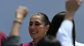 Claudia Sheinbaum y su festejo viral en México