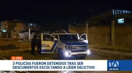 Detienen a uniformados en servicio activo que brindaban seguridad a un cabecilla de una banda organizada. Un reportaje de Catalina García